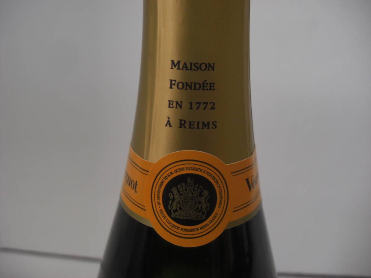 ◆◇シャンパン/Veure Clicquot Ponsardin/ヴーヴクリコ/イエローラベル/250周年/750ｍｌ :日k2303-157ネ◇◆の画像4