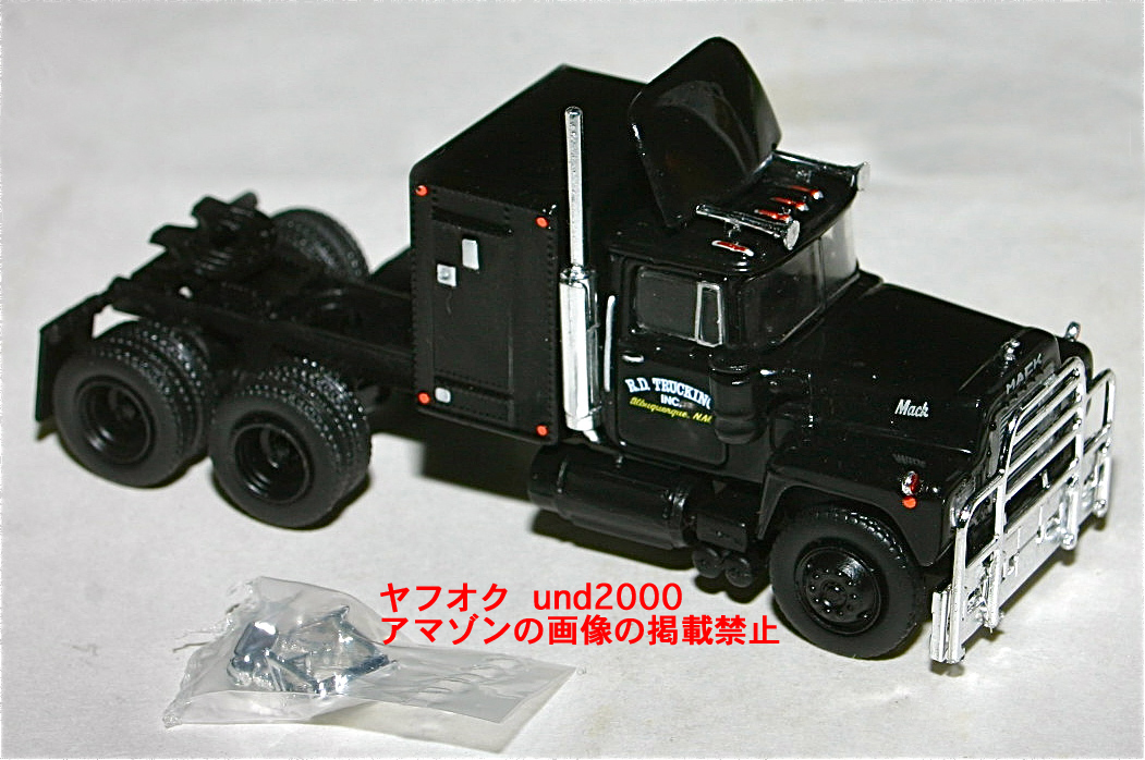 Brekina HO 1/87 Mack RS 700 Rubber Duck マック ラバーダック コンボイ Convoy ブレキナ リアキャビン R.D. Trucking Inc サムペキンパー