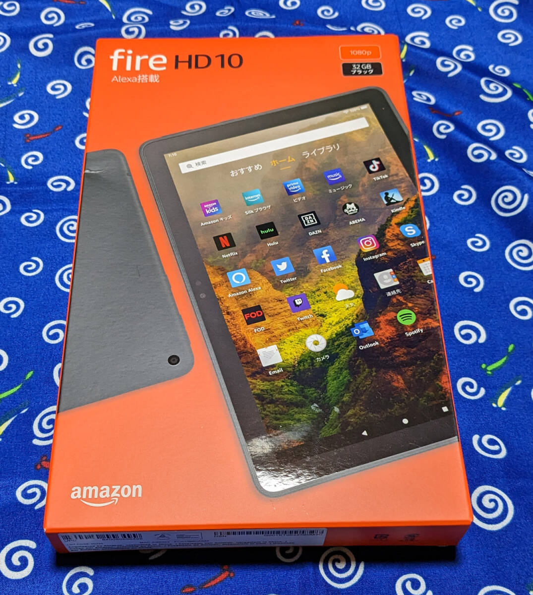 第11世代 Fire HD 10 タブレット 10.1インチHDディスプレイ 32GB ブラック 新品・未開封品_画像1