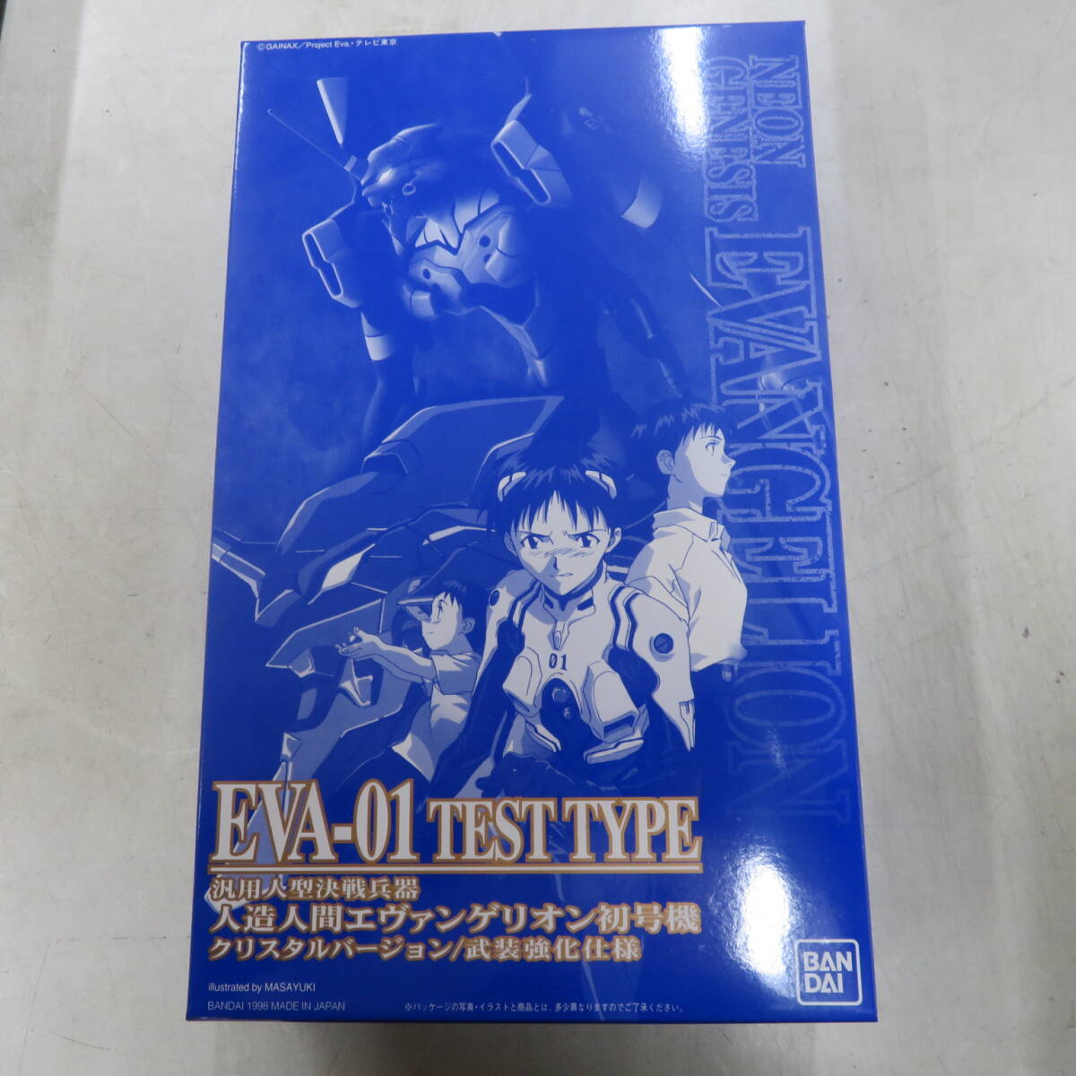 B00182241/[ anime ]$080f/LD4 sheets set box /[ Neon Genesis Evangelion theater version accessory attaching BOX( complete the first times limitation version )/100 size /1 mouth ]
