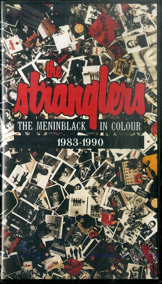 H00021349/【洋楽】VHSビデオ/ストラングラーズ「The Meninblack In Colour 1983-1990」の画像1
