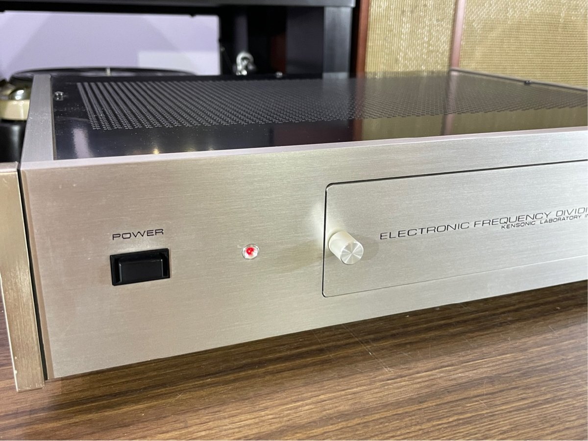 チャンネルディバイダ― Accuphase F-5 クロスオーバーボード3種/取説/電源ケーブル付属 Audio Stationの画像2