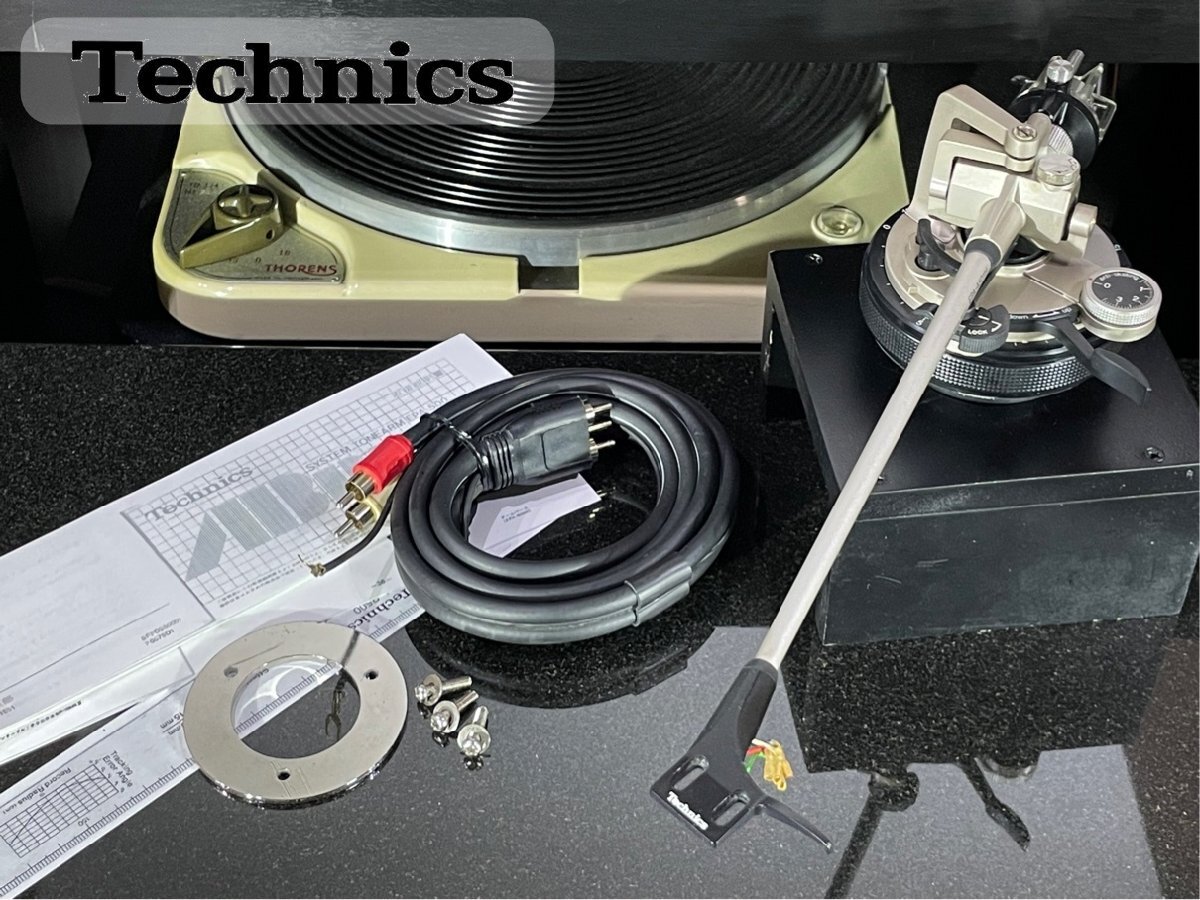 トーンアーム Technics EPA-B500 EPA-A501H 専用PHONOケーブル等付属 Audio Stationの画像1