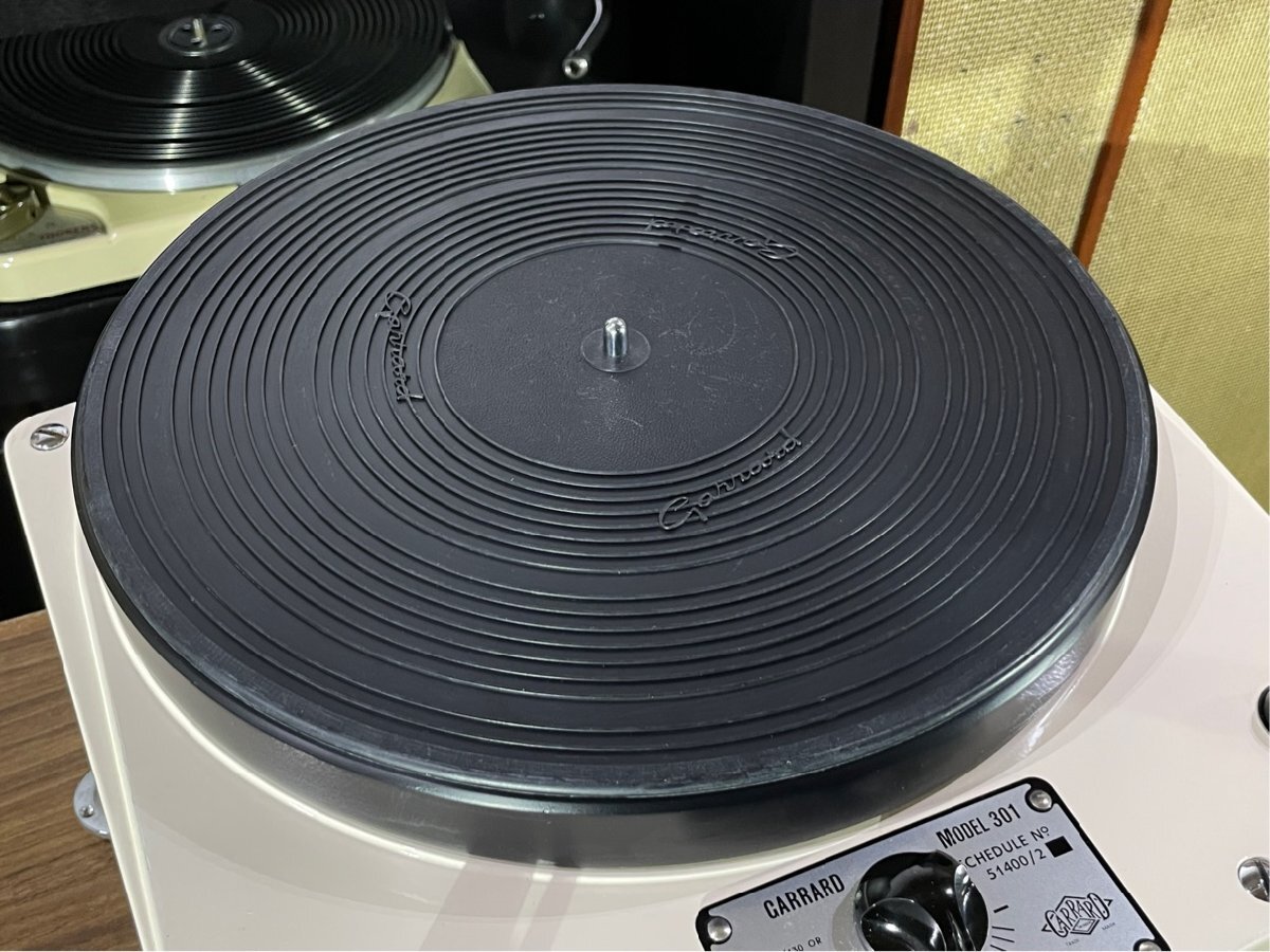  turntable GARRARD 301 60Hz specification installation bolt / manual attaching Audio Station