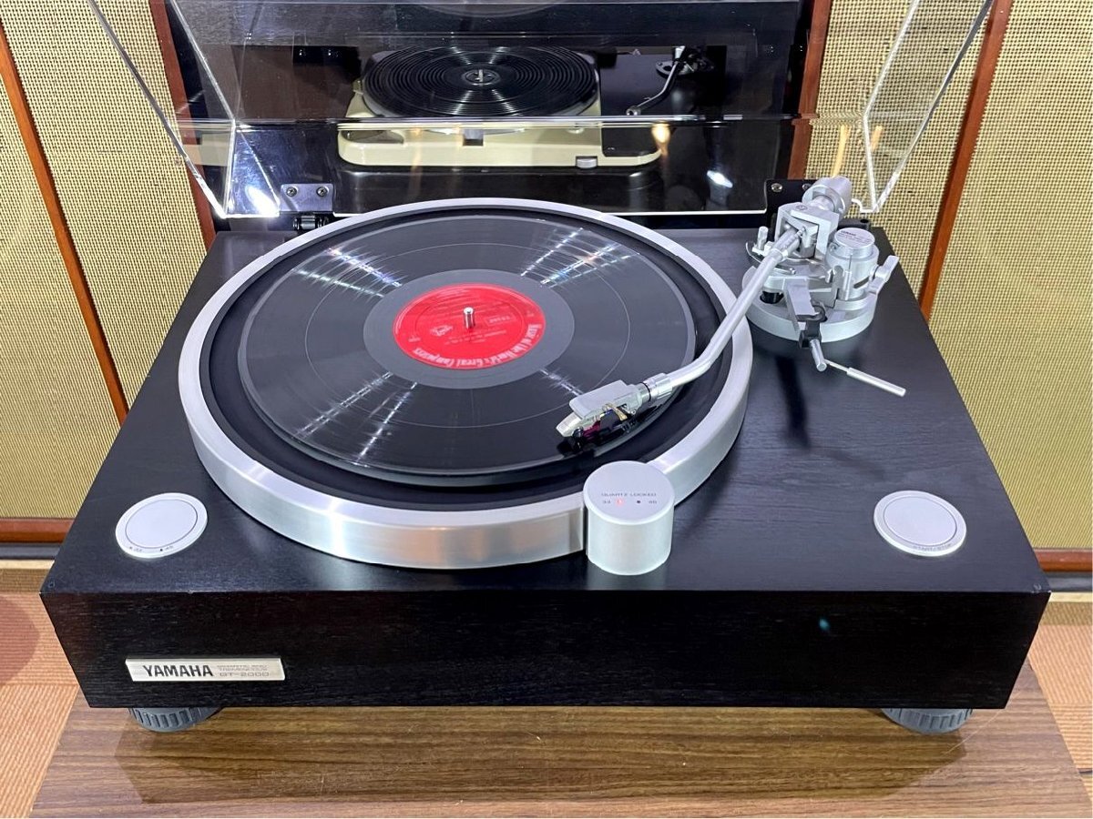 良品 レコードプレーヤー YAMAHA GT-2000 当社整備/調整済品 Audio Station_画像3