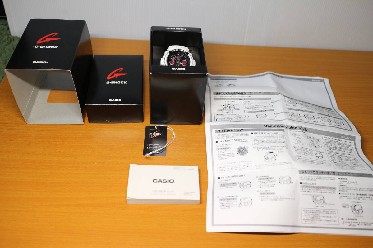 カシオ Gショック G-SHOCK  AW-591SC 4778 ANALOG-DIGITAL アナログーデジタル ホワイト 腕時計 の画像1