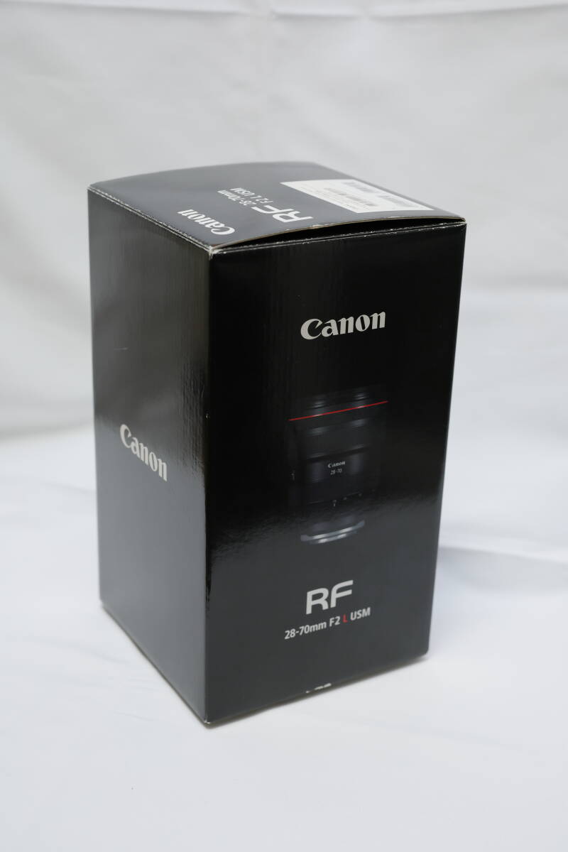 Canon キャノン カメラレンズ RF 28-70ｍｍ F2 L USM PLフィルター付き_画像2