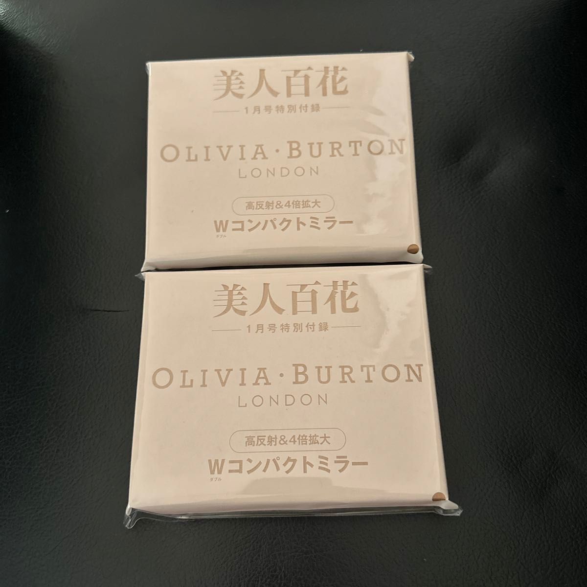 美人百花　OLIVIA BURTON Wコンパクトミラー