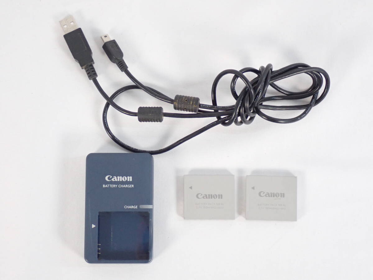 CANON キャノン デジタル ビデオカメラ IVIS mini ID0031 13年製 バッテリー チャージャーの画像10