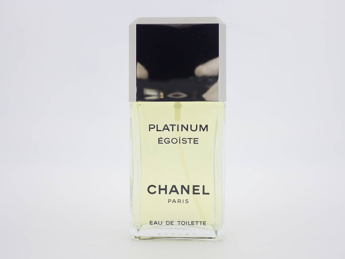 香水 CHANEL シャネル EGOISTE PLATINUM POUR HOMME エゴイスト プラチナム プールオム オードトワレ 100ml フレグランス 箱の画像1