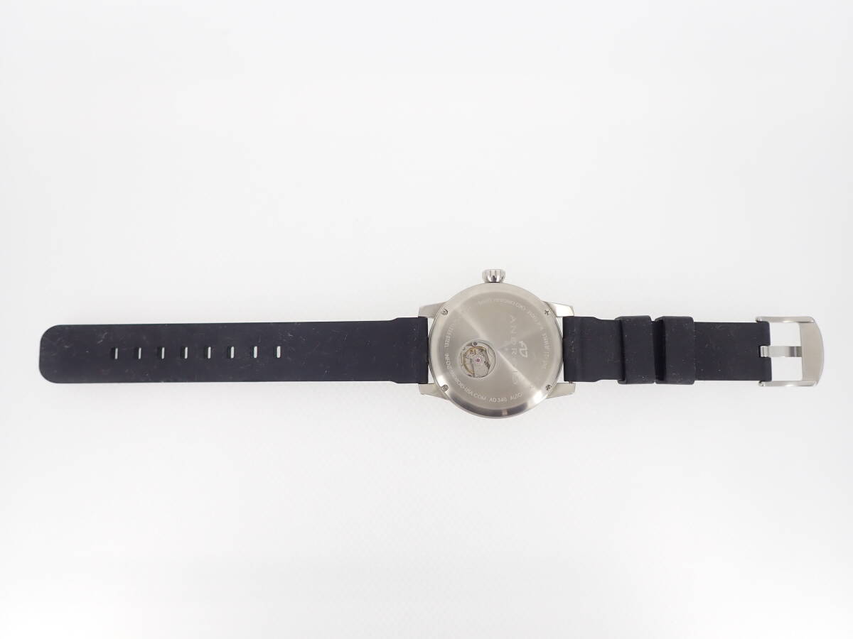 ANDROID アンドロイド Automatic 腕時計 100M AD340 黒文字盤 メンズ 自動巻き 稼動品