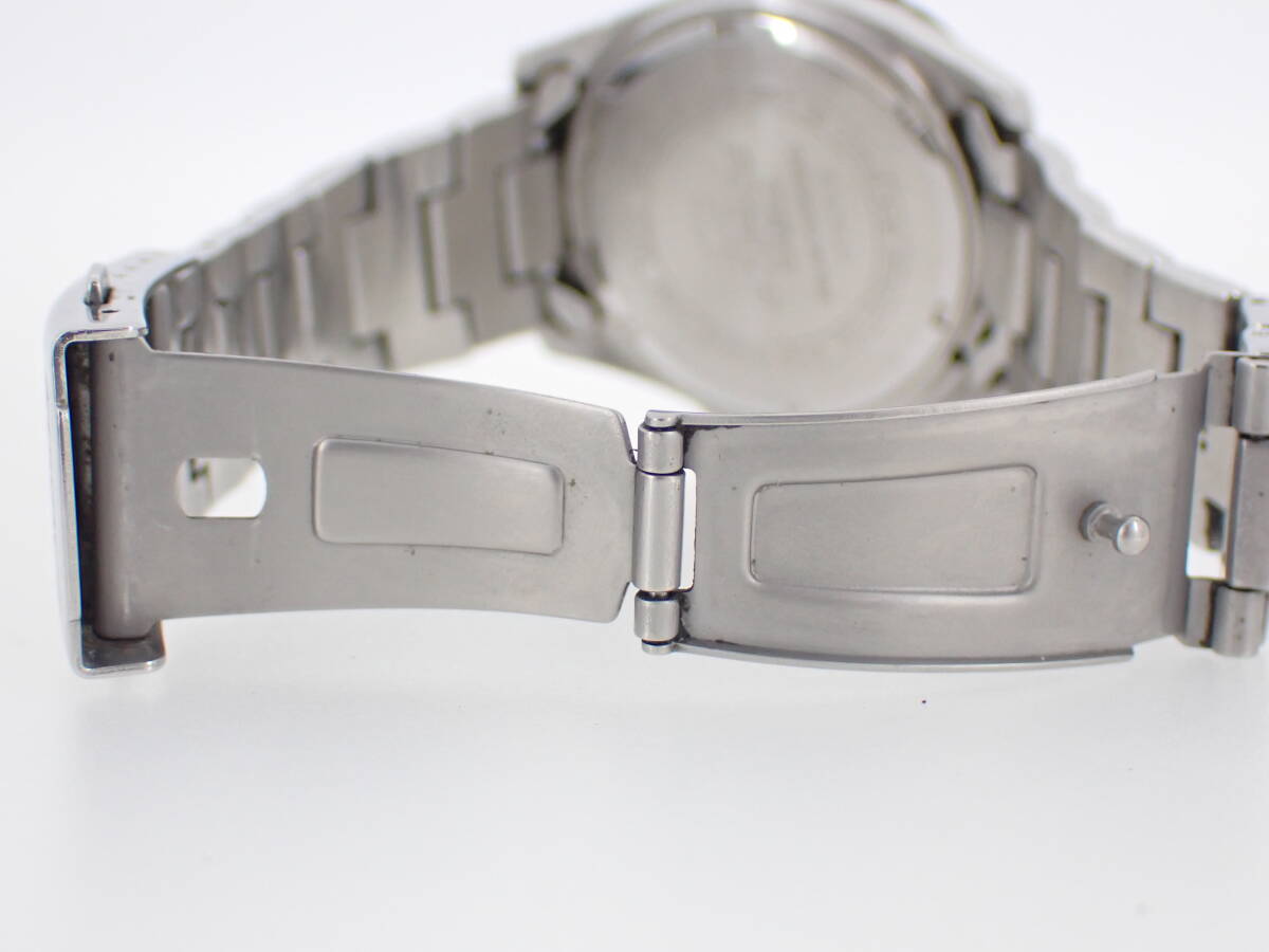 CASIO カシオ EFR-100SBBJ 黒文字盤 腕時計 メンズ ソーラー EDIFICE エディフィス 稼働品