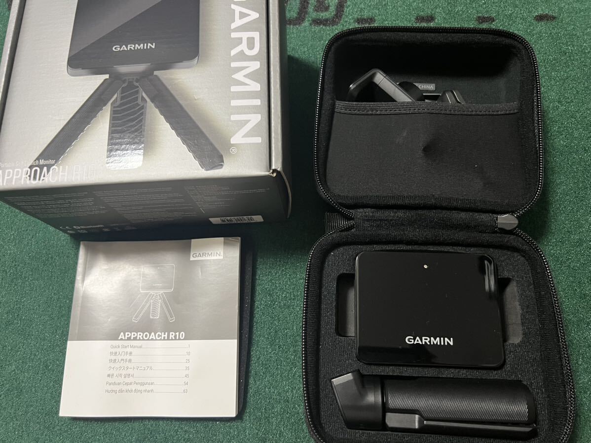 GARMIN APPROACH R10ガーミン アプローチ 弾道測定器 ゴルフシミュレーター 中古美品_画像5