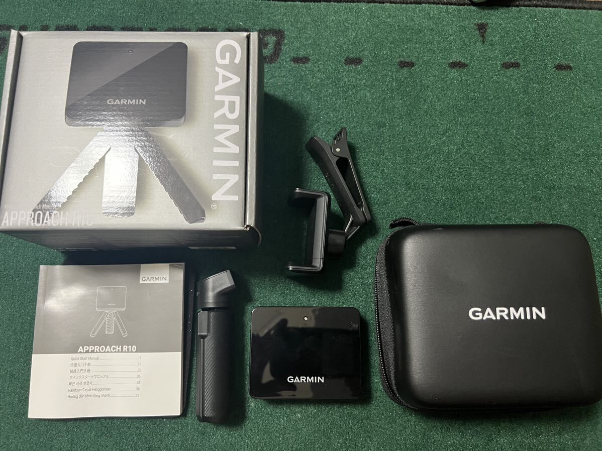 GARMIN APPROACH R10ガーミン アプローチ 弾道測定器 ゴルフシミュレーター 中古美品_画像1