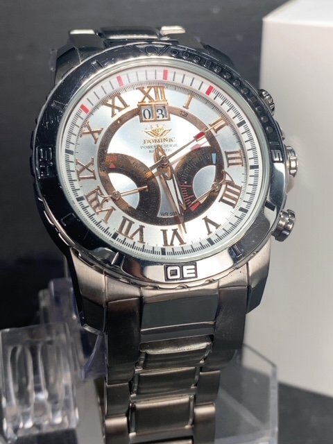  новый товар стандартный товар do Mini kDOMINIC самозаводящиеся часы наручные часы автоматический календарь водонепроницаемый нержавеющая сталь серебряный розовое золото резерв мощности 