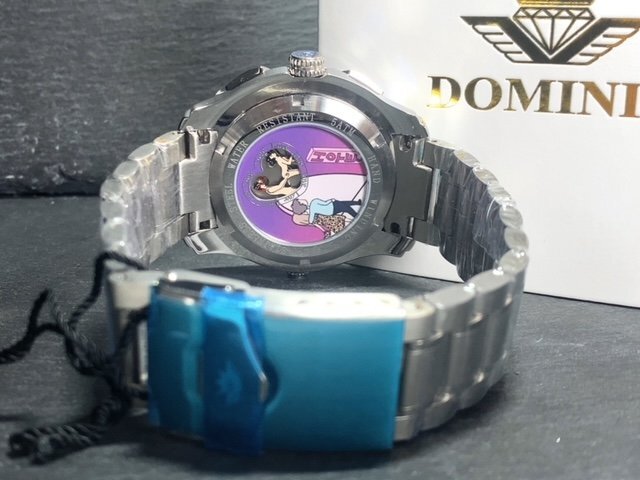 限定モデル 秘密のからくりギミック搭載 新品 DOMINIC ドミニク 正規品 腕時計 手巻き腕時計 ステンレスベルト アンティーク腕時計 メンズの画像8