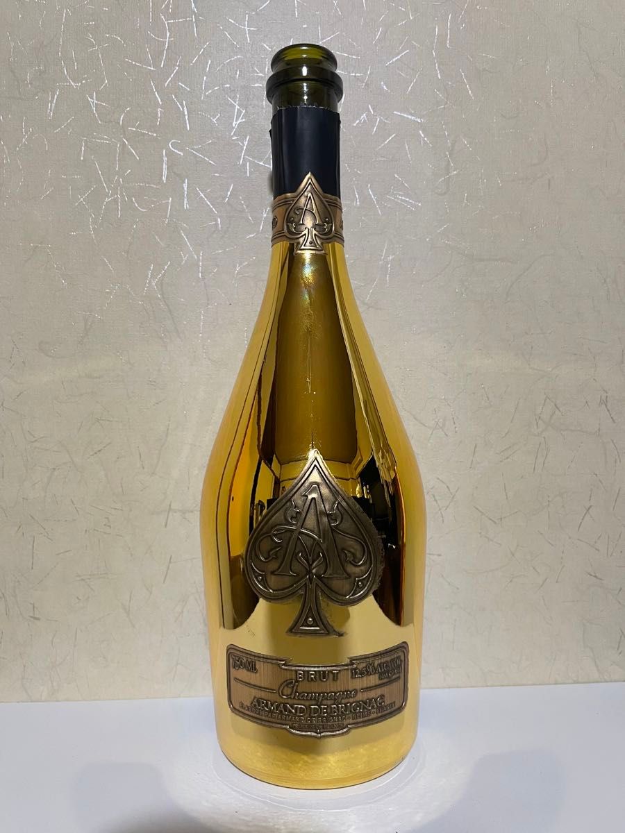 アルマンドブリニャック ゴールド シャンパン　空き瓶