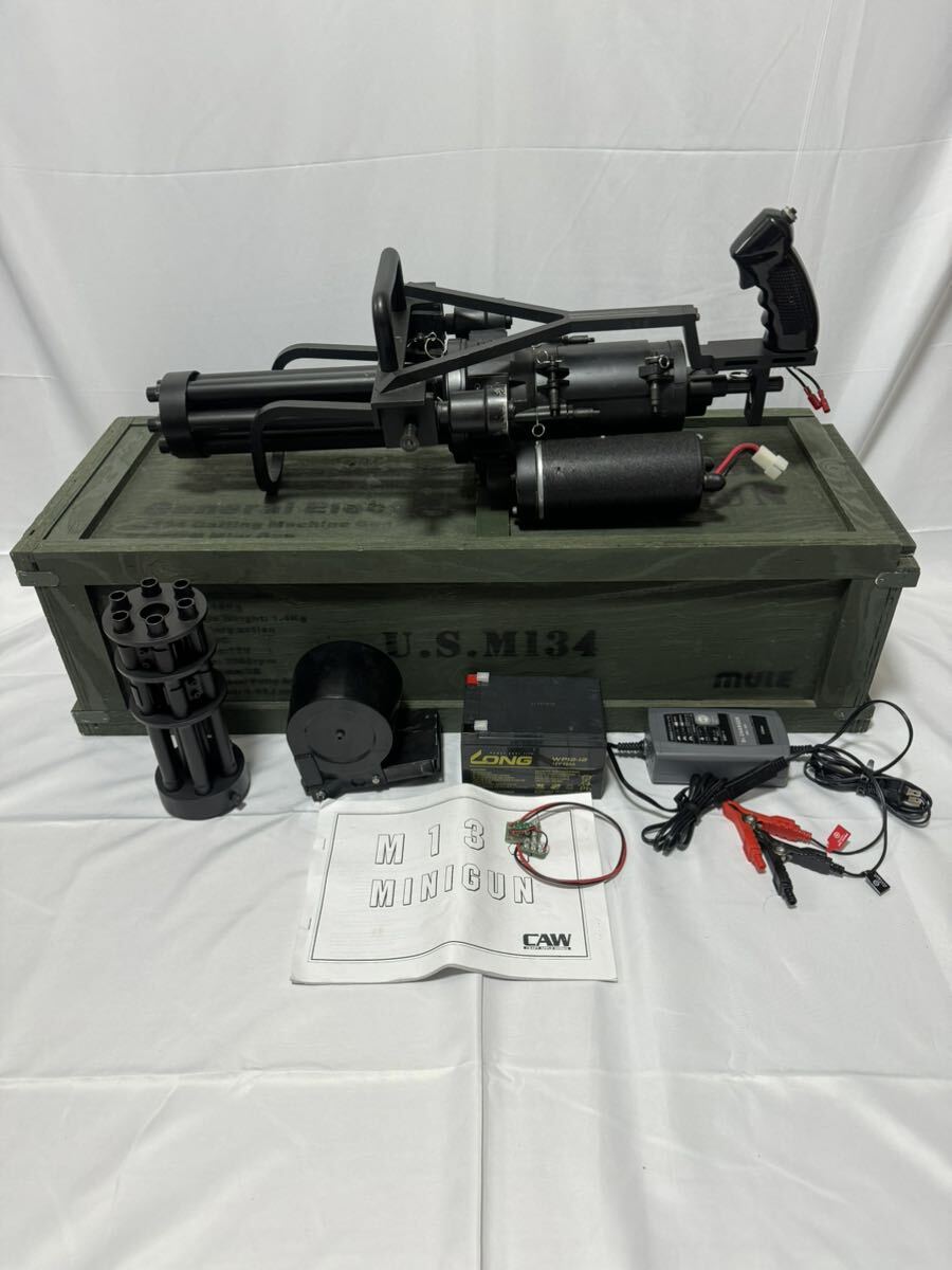Yahoo!オークション - CAW(MULE)製 M134ミニガン Yahoo!オークション - CAW(MULE)製 M134ミニガン