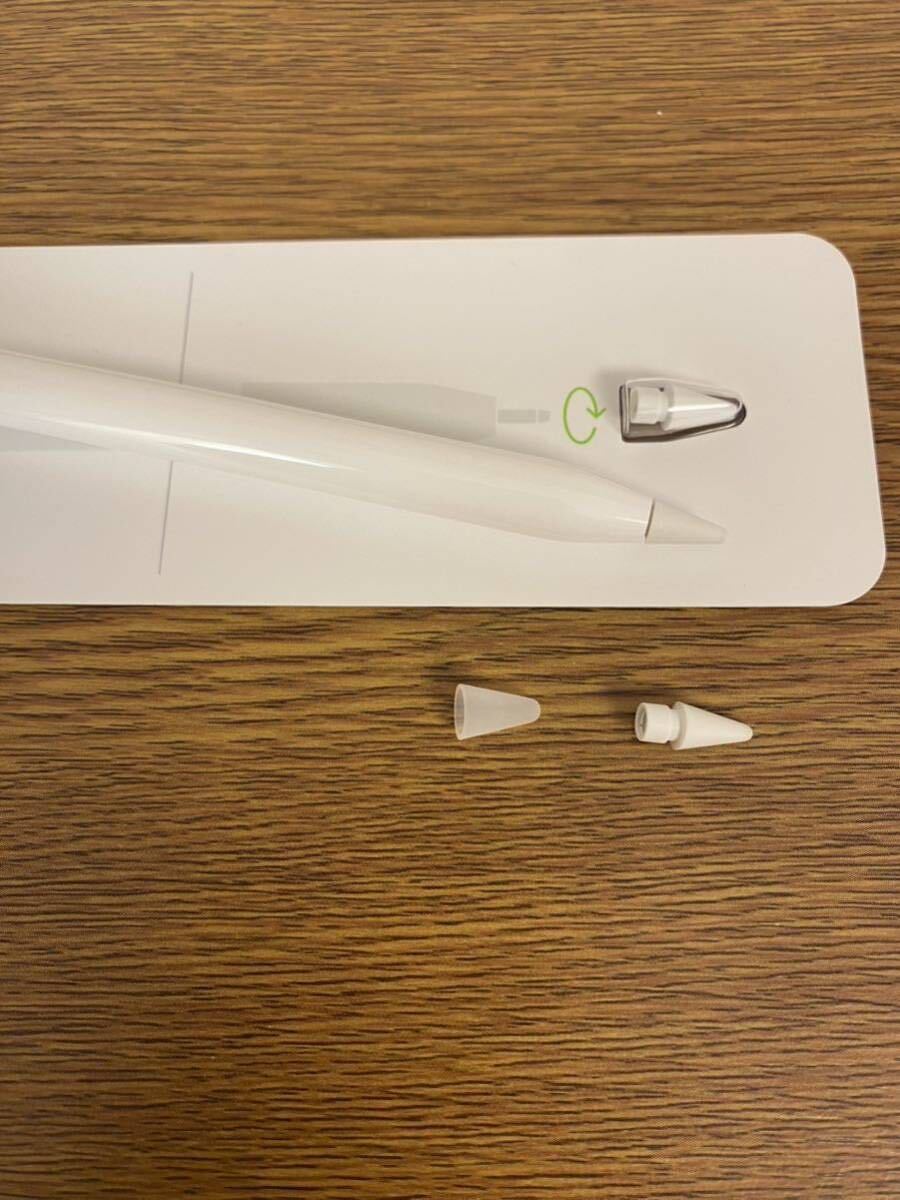 【ペン先等カバー付き】Apple Pencil 第1世代 アップルペンシル第一世代_画像4