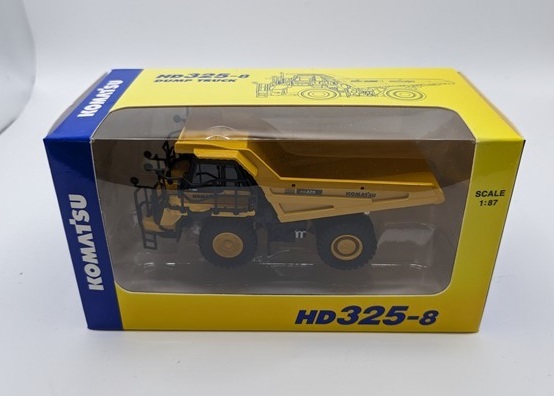  Komatsu dump truck HD325-8 1:87 not for sale KOMATSU DUMP TRUCK HD325-9 dump car Komatsu used control N 6989