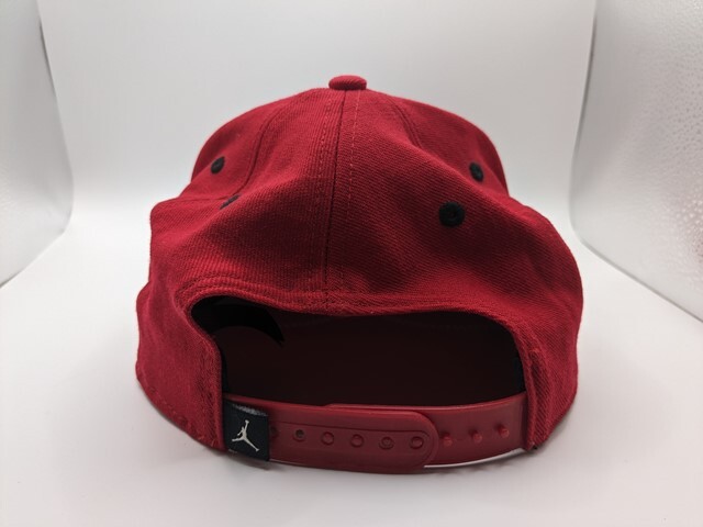 ナイキ ジョーダン ジャンプマン キャップ 赤 NIKE AIR JORDAN JUMPMAN RED CAP 帽子 ユーズド 管理№ 6865の画像5