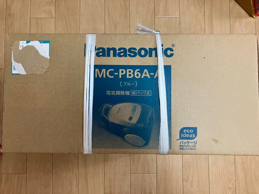 【未使用・未開封】Panasonic 電気掃除機 紙パック式 MC-PB6A-A パナソニックの画像3