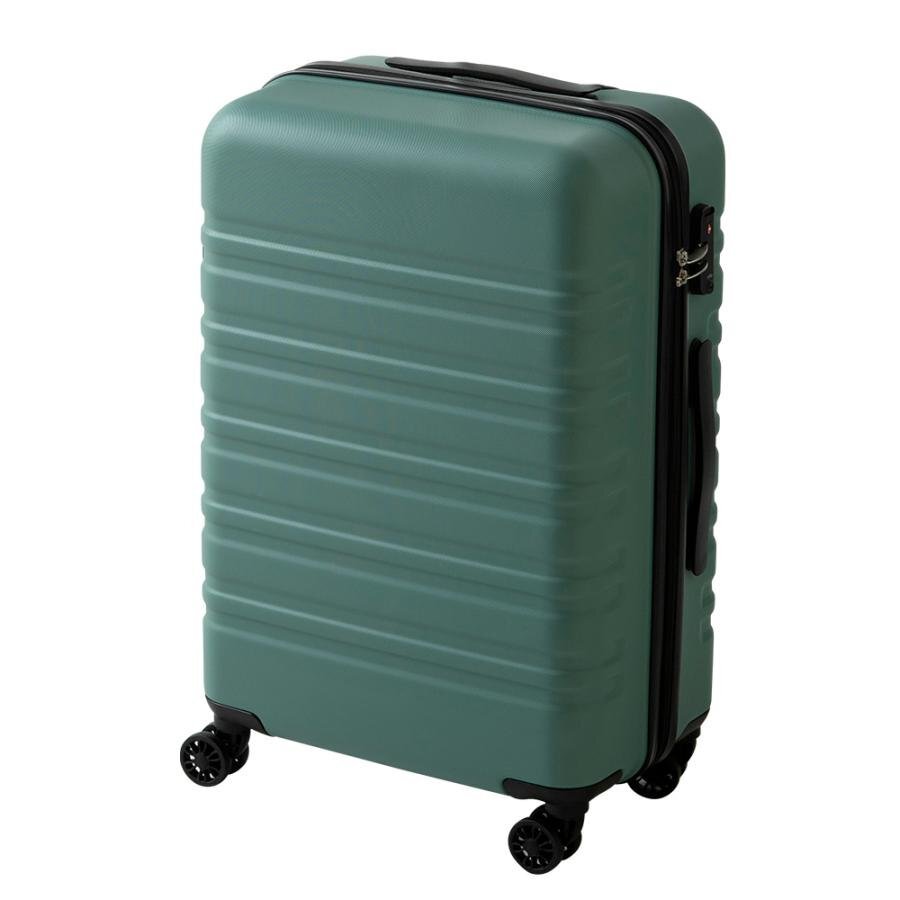 【訳アリ品】スーツケース 大型 キャリーバッグ ケース 軽量 [TY8098 ファスナータイプ Lサイズ] コバルトグリーン TSAロック (W) [018]_画像1