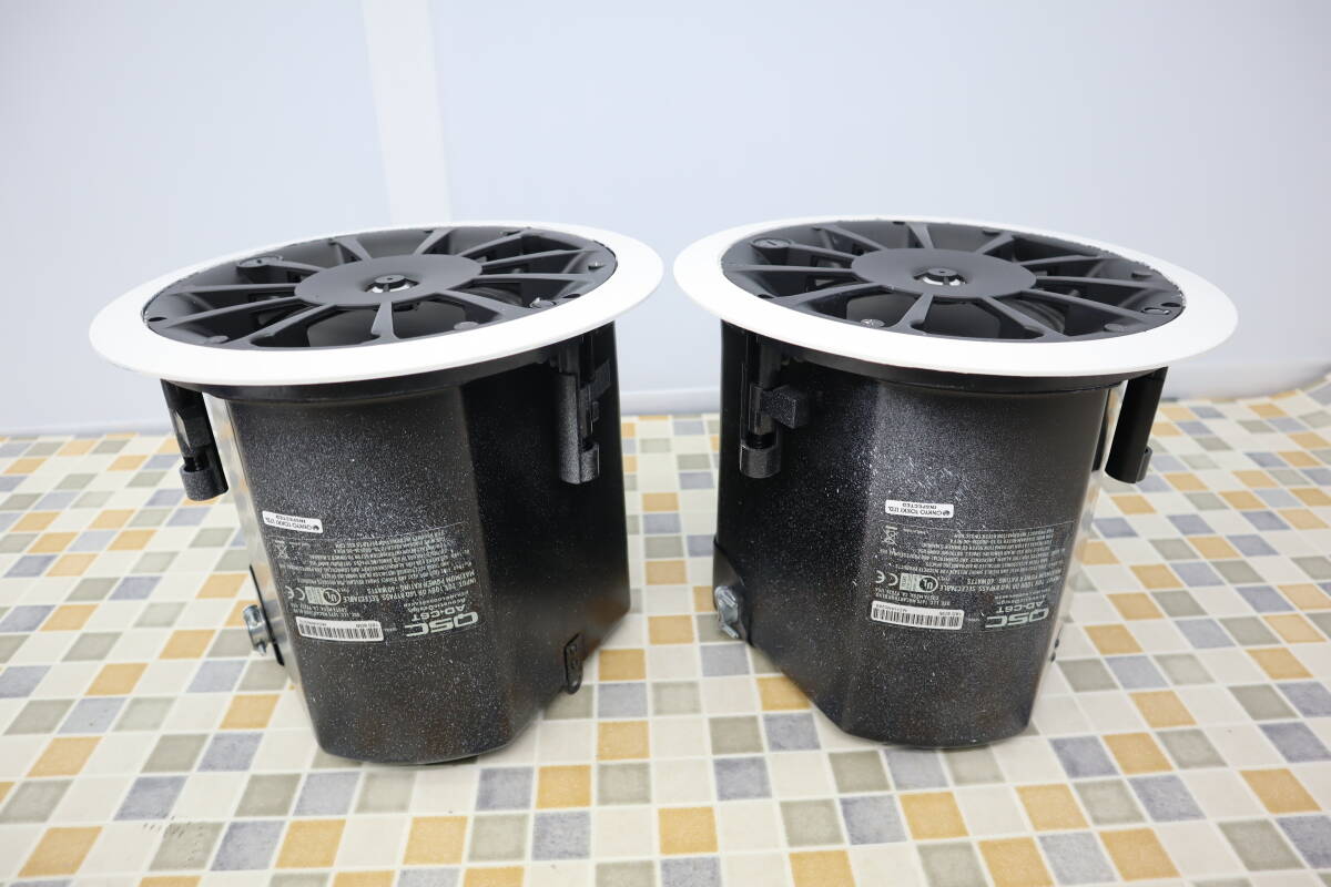 7861円 △現状販売 音出しOK 埋込 天井|2個 セット スピーカー 7861円 △現状販売 音出しOK 埋込 天井|2個 セット スピーカー