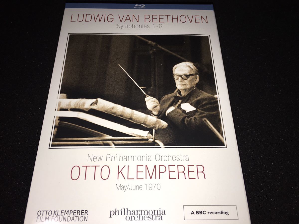 新品 ブルーレイ 廃盤 クレンペラー ベートーヴェン 交響曲 全集 BBC 1970 ラスト カルショウ 123456789 合唱 英雄 Beethoven Klemperer BDの画像1
