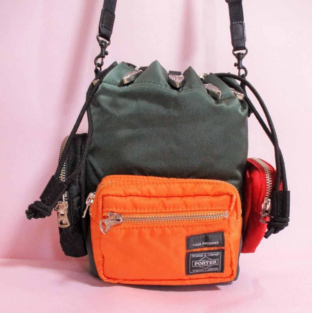 TOGA×PORTER】トーガ×ポーター ストリングバッグ 23SS ポケット TOGA×PORTER】トーガ×ポーター ストリングバッグ 23SS ポケット