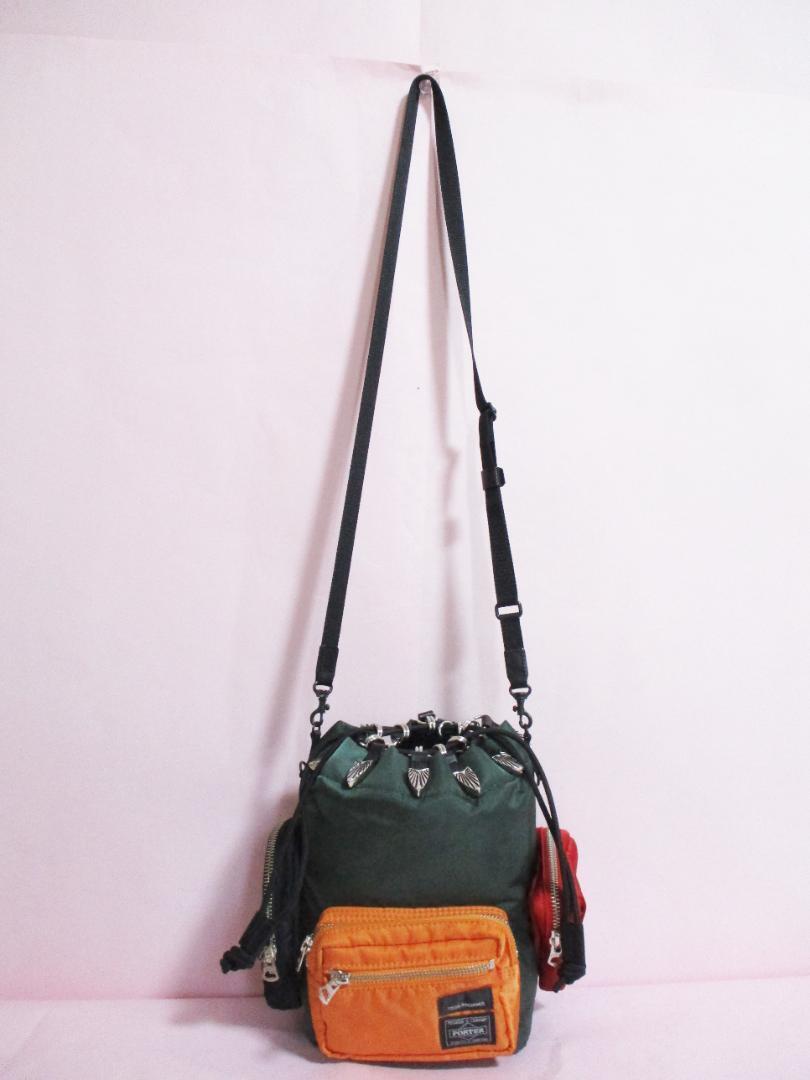 TOGA×PORTER】トーガ×ポーター ストリングバッグ 23SS ポケット TOGA×PORTER】トーガ×ポーター ストリングバッグ 23SS ポケット