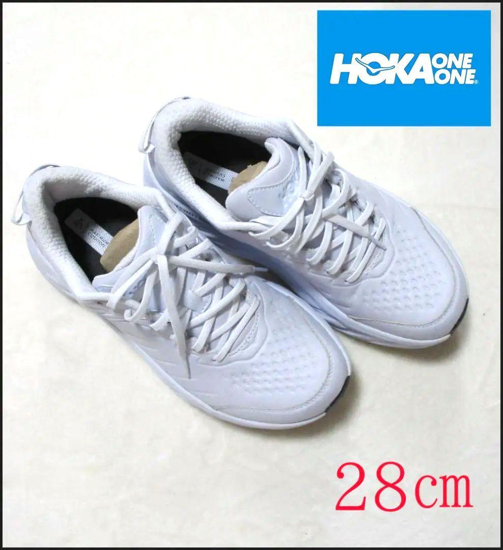 HOKA ONE ONE/ホカオネオネ】 BONDI SR 28㎝ 白 スニーカー HOKA ONE ONE/ホカオネオネ】 BONDI SR 28㎝ 白 スニーカー