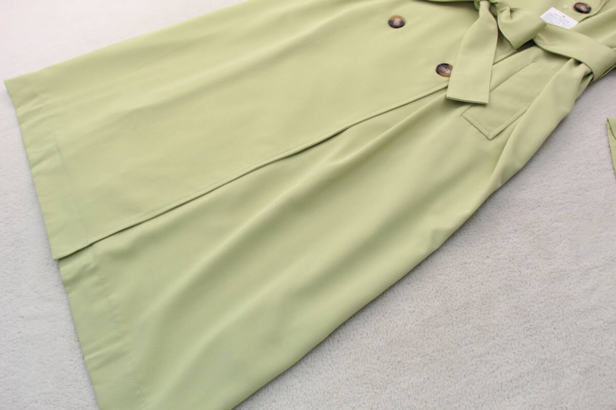 4-1171 новый товар весеннее пальто светло-зеленый M размер 