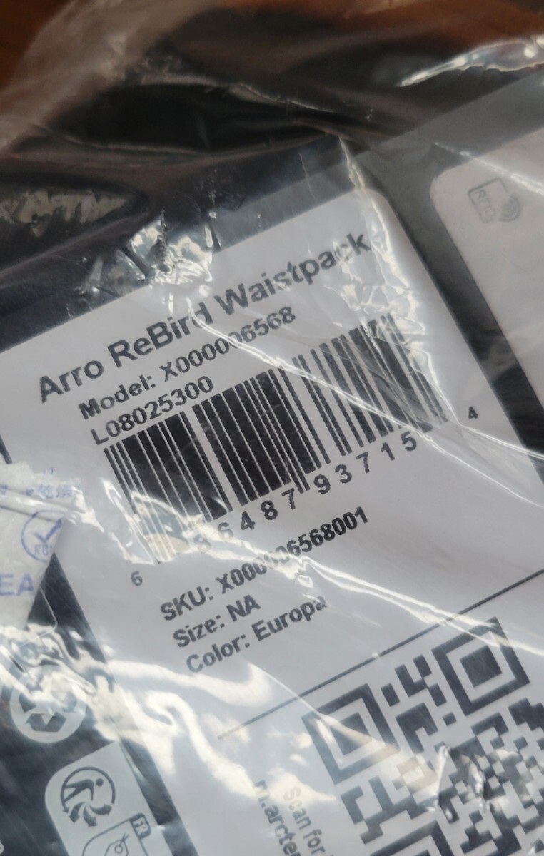 ARC’TERYX × BEAMS / 別注 ARRO ReBIRD（TM）Waistpack　アークテリクス　リ・バード　アロー ウエストバッグ　yellow イエロー