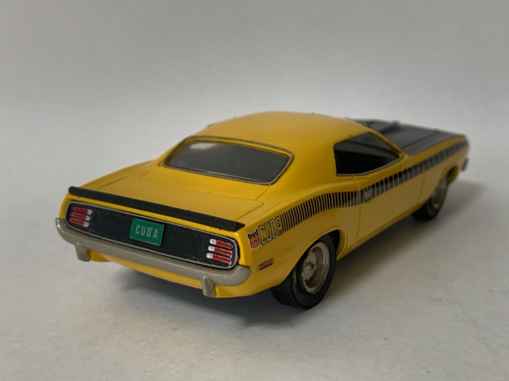 ☆BOSS MODELS（ホワイトメタル製）【1970 Plymouth AAR ‘Cuda（組立て済み）】MOPAR/モパー/Barracuda/バラクーダ/プリムス 1/43☆_画像4