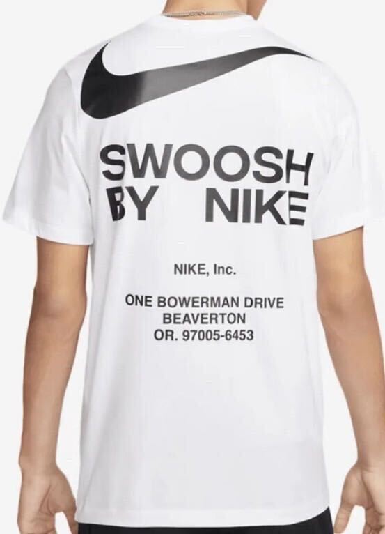 【新品 正規品】ナイキ NIKE SWOOSH Tシャツ 半袖 XL カットソー 白 ホワイト ビックスウッシュ 送料全国一律230円の画像3