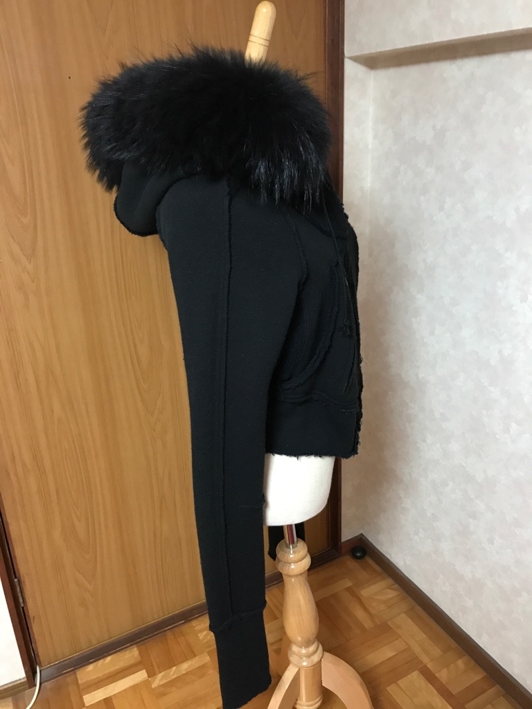 新品 長期保管品 LGB ラクーン ファー パーカー サイズ1 レディース
