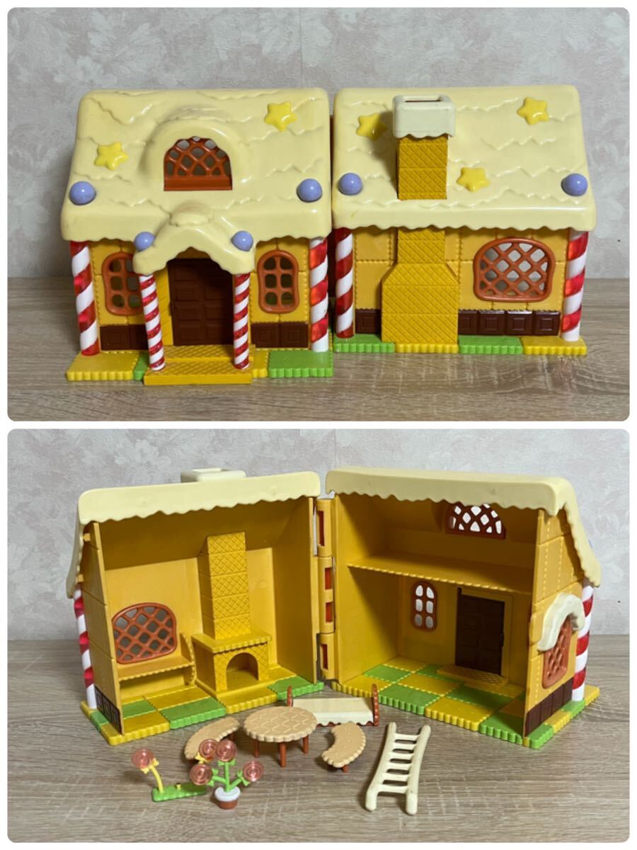 ジャンク エポック社 シルバニアファミリー セット まとめて /赤い屋根の大きなお家 森のパン屋さん お菓子の家 保健室 小物 人形の画像7