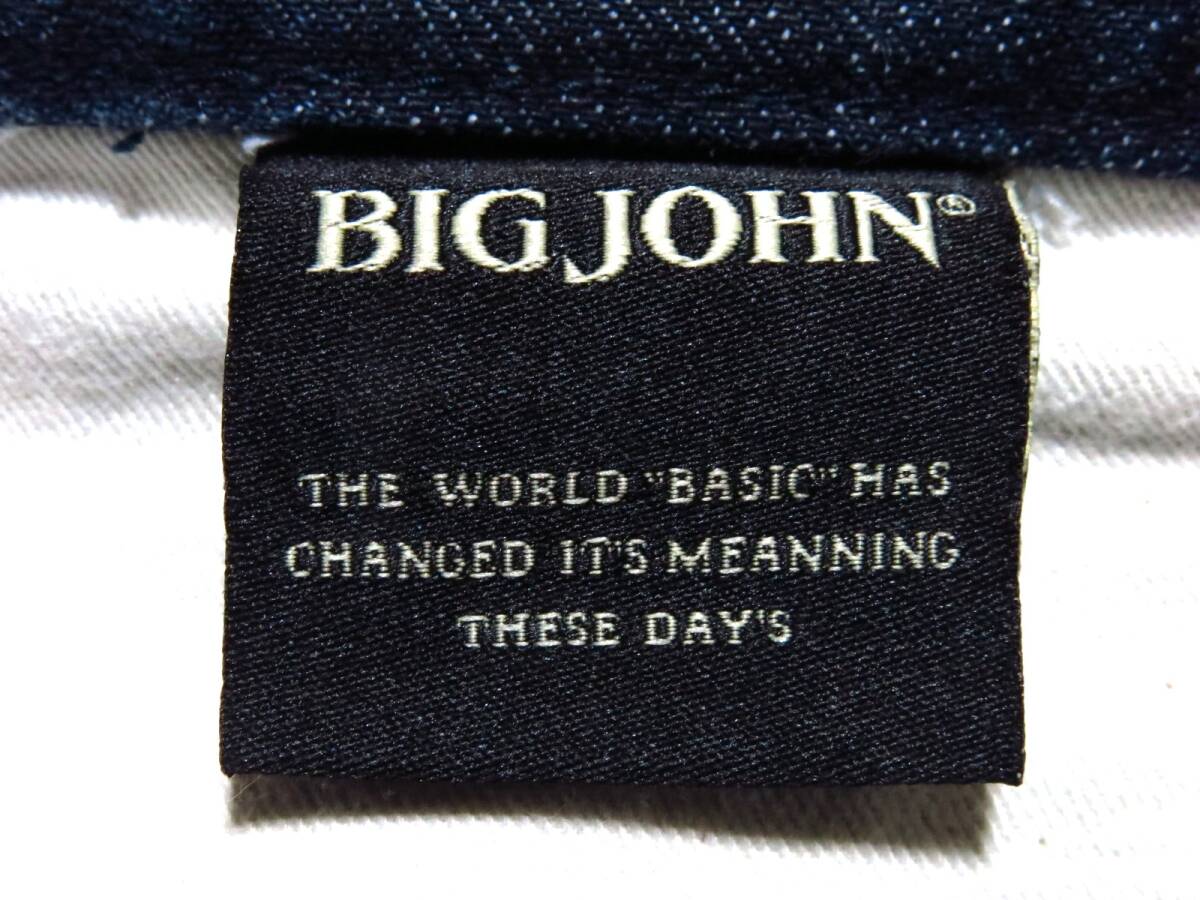 BIGJHON Big John Denim брюки MF1041 размер 32(W полный размер примерно 86cm) * полный размер W34 соответствует ( номер лота 078)