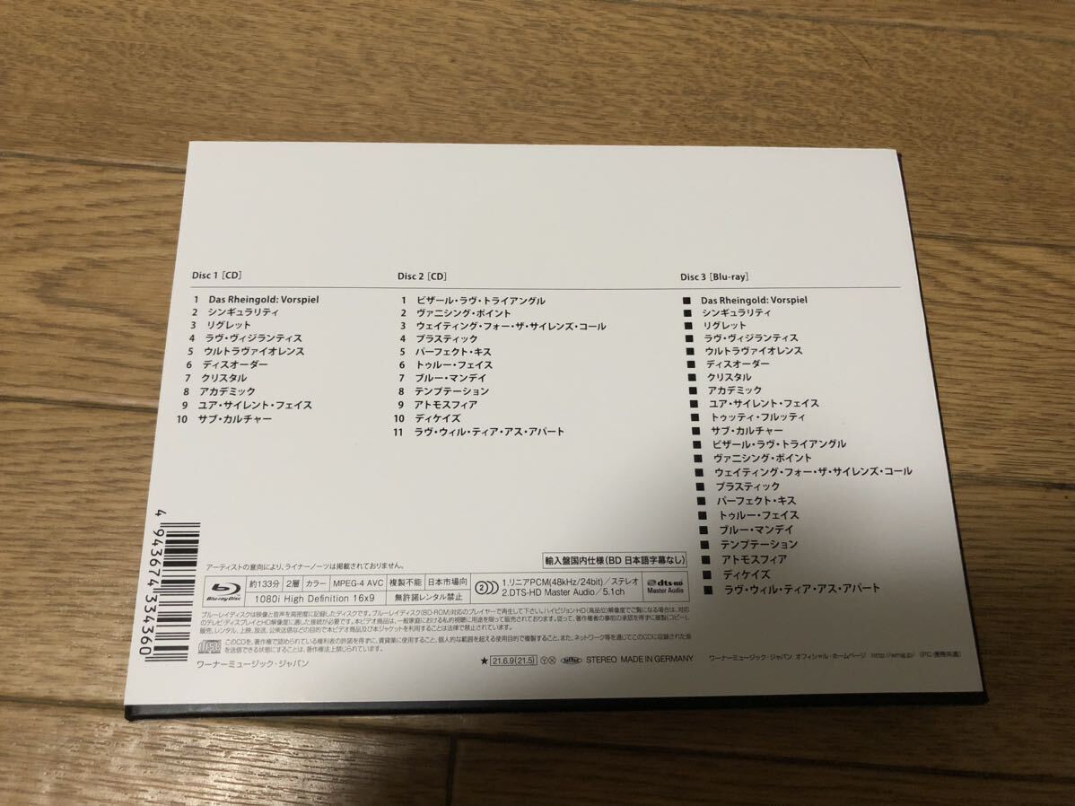  прекрасный товар *New Order / education entertainment recreation (2CD+Blu-Ray) записано в Японии б/у новый заказ Joy Division Joy ti Vision 