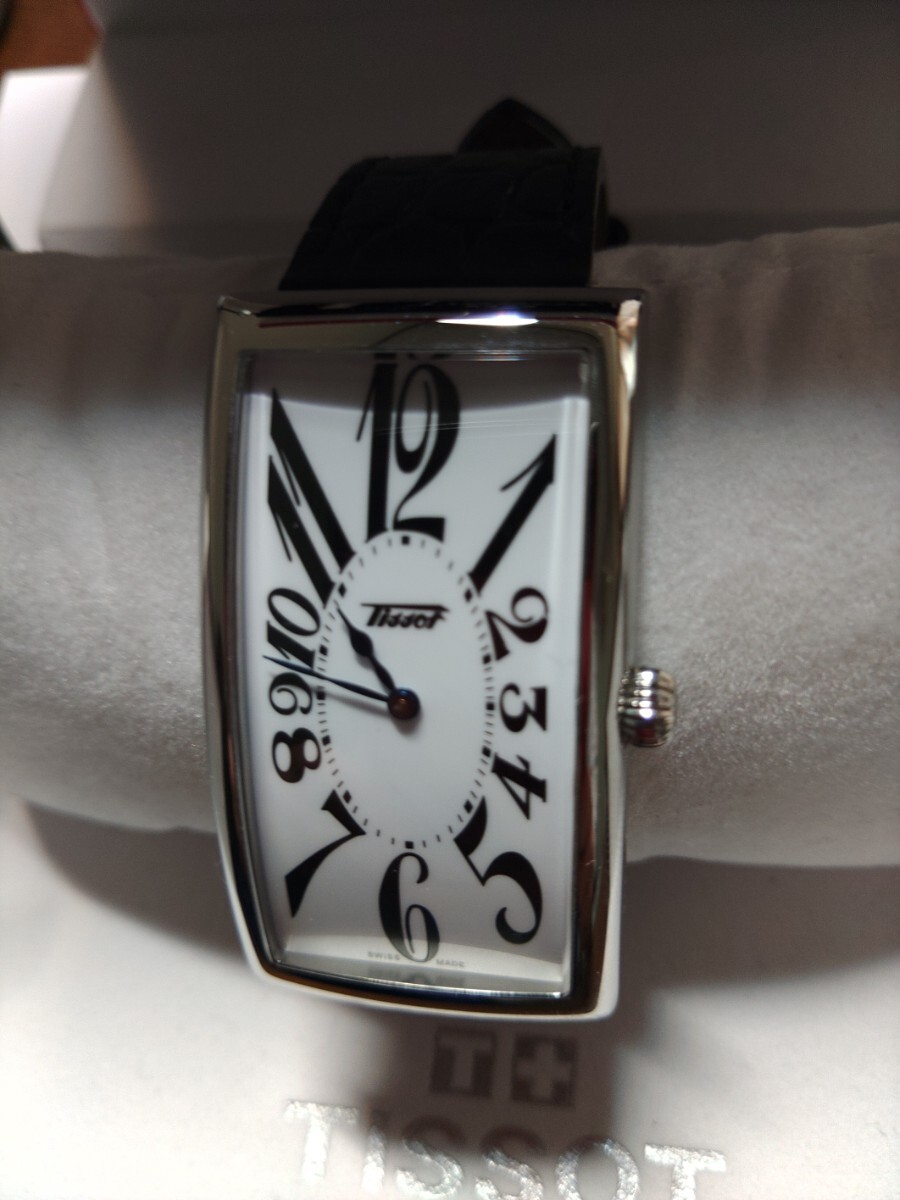 良品 tissot ティソ バナナウォッチ ヘリテージ T117.509.16.012.00