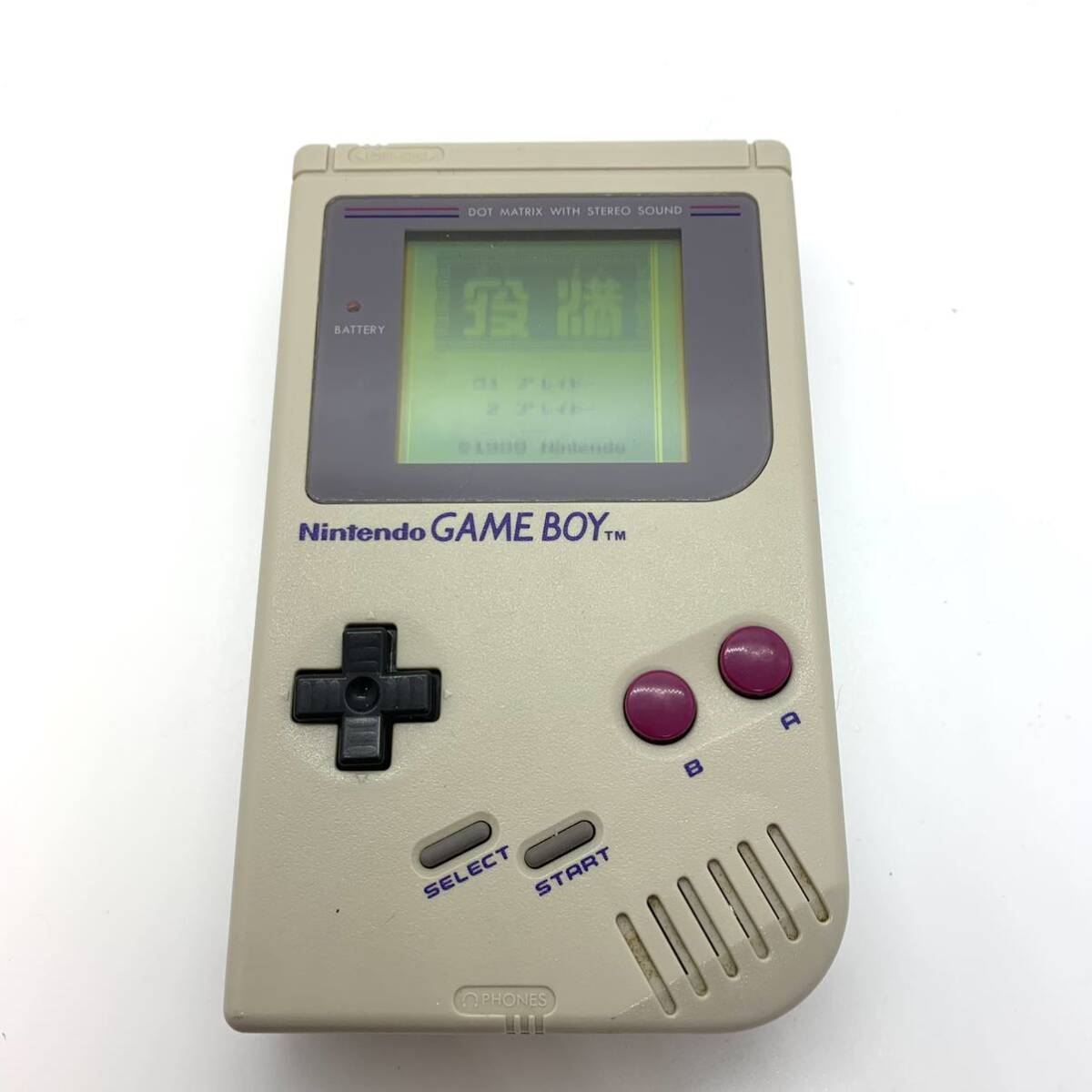 任天堂 ゲームボーイ Nintendo 初代 GAME BOY 初代ゲームボーイ 箱説付 ニンテンドー _画像2