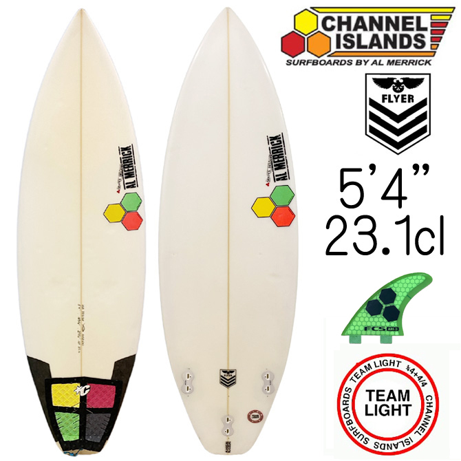 【USAモデル中古】【フィン付き】チャンネルアイランド アルメリック ニューフライヤー 5'4 / ChannelIsland Almerrick The NewFlyer_画像1