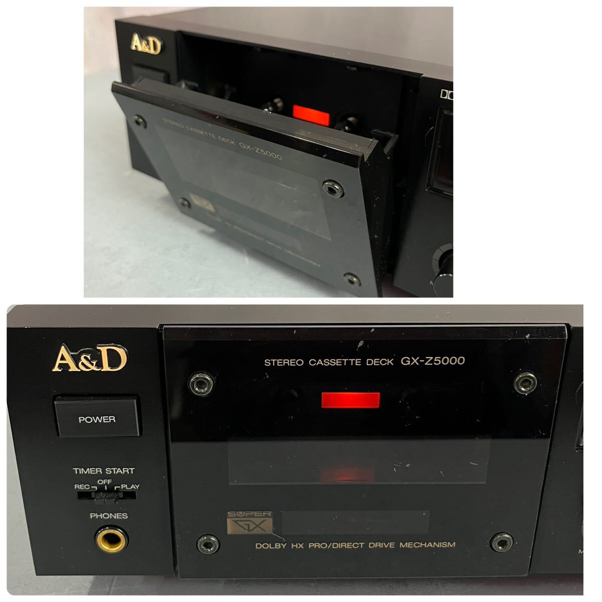 1円 A＆D GX-Z5000 カセットデッキ 赤井電機 AKAI ELECTRIC アカイ オーディオ機器 _画像9