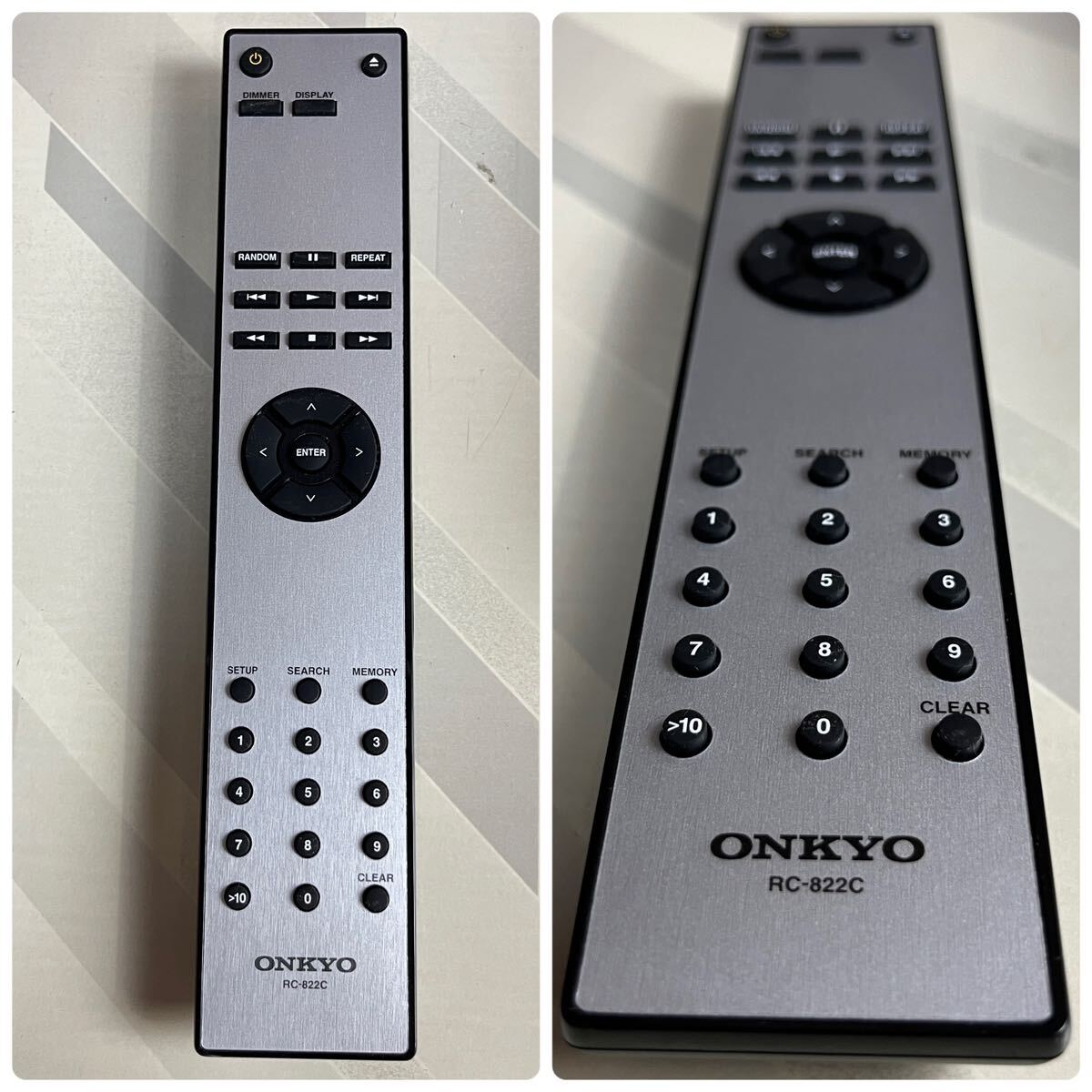 1円 ONKYO CDプレーヤー C-7030 シルバー オンキヨー リモコン付き オンキョー CDプレイヤー オーディオ機器 の画像10