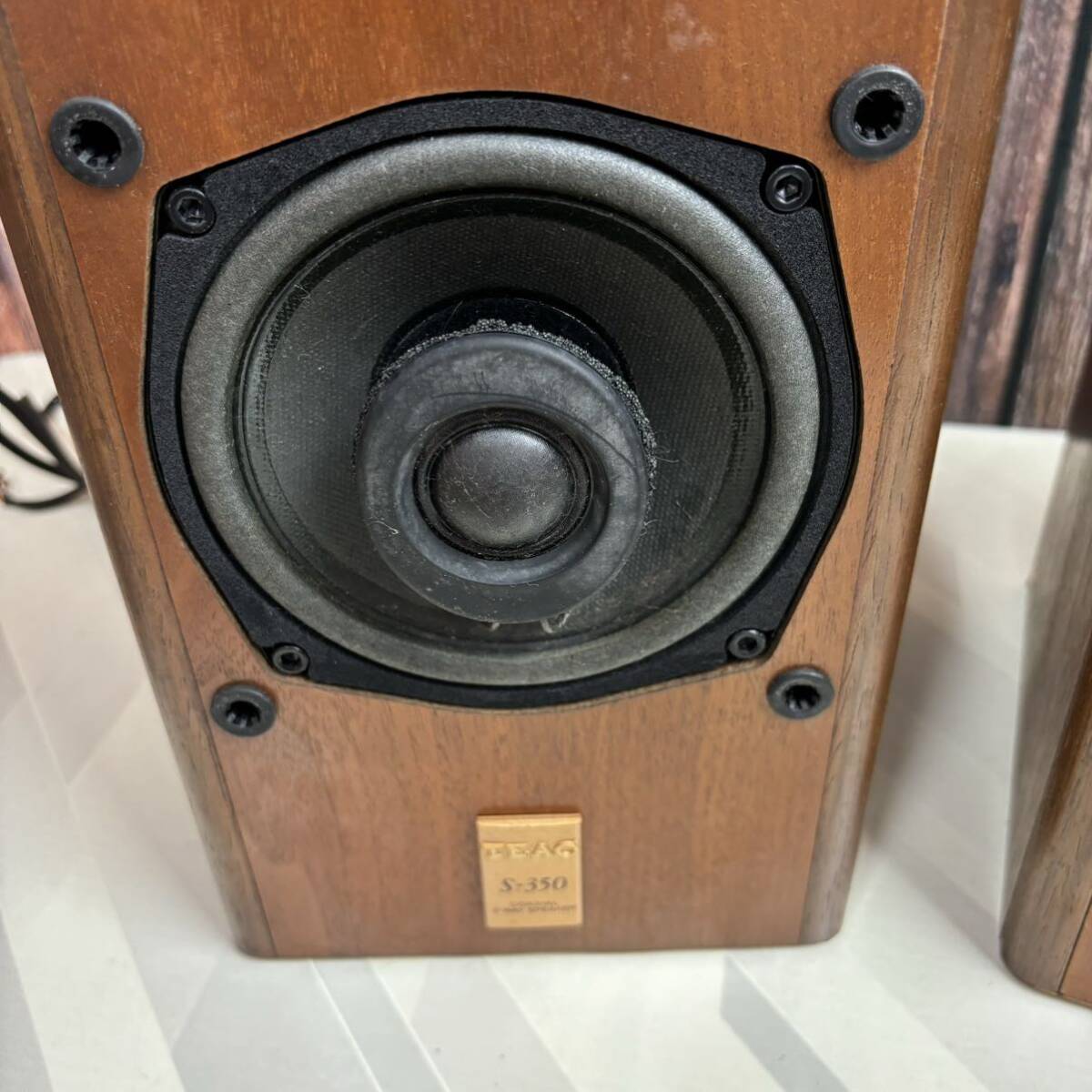 TEAC S-350 COAXIAL 2-WAY SPEAKER スピーカーセット_画像3