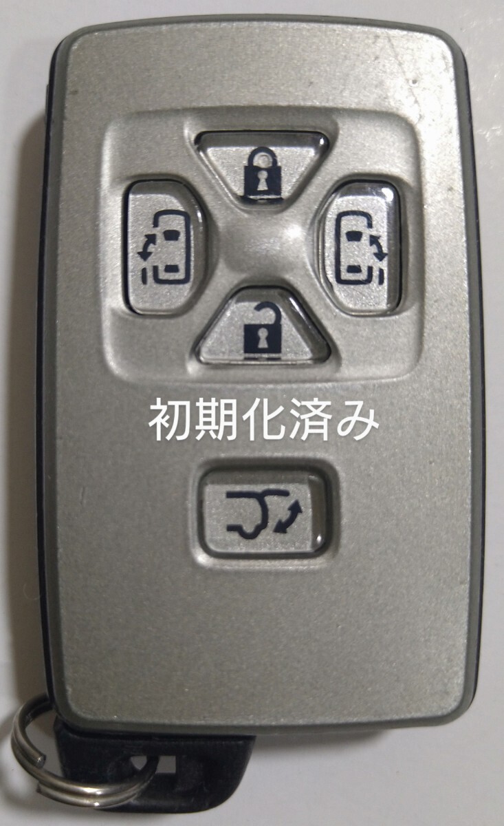  первый период . settled Toyota оригинальный "умный" ключ 5 кнопка Estima 50 Alphard Vellfire основа номер 271451-6221 новый товар батарейка сервис ⑤