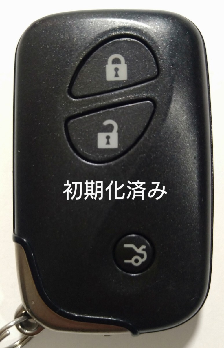 初期化済トヨタ レクサス純正スマートキー3ボタン基盤番号271451−5360新品電池サービス⑤の画像1