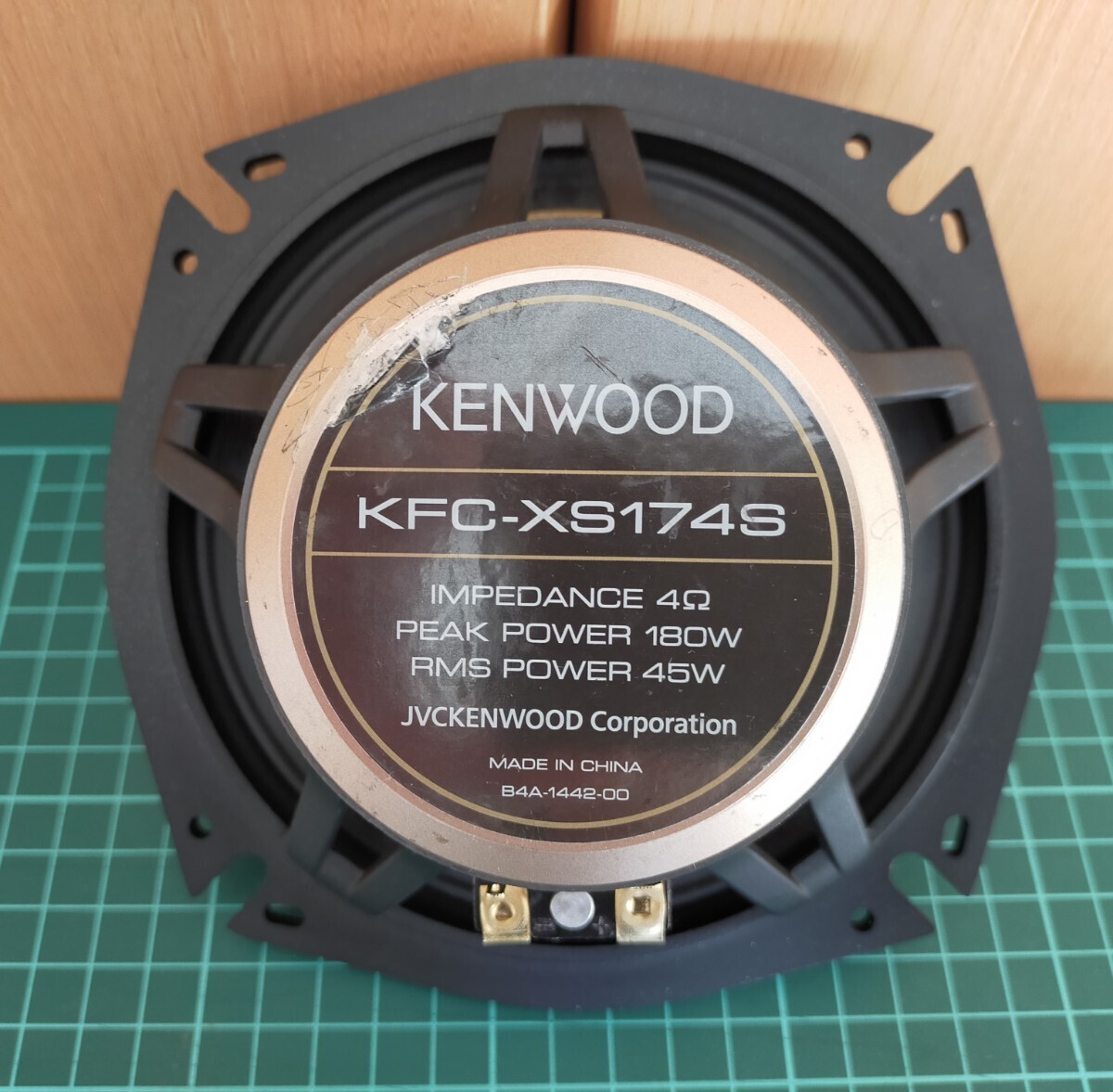 KENWOOD ケンウッド KFC - XS 174 S  ミッドウーハーのみ 動作確認OK でもジャンクの画像7