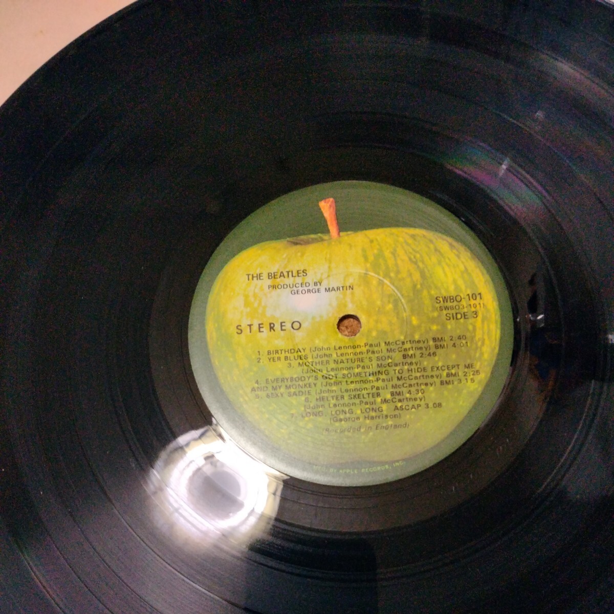 LP 外盤 The BEATLES WHITE ALBUMの画像6
